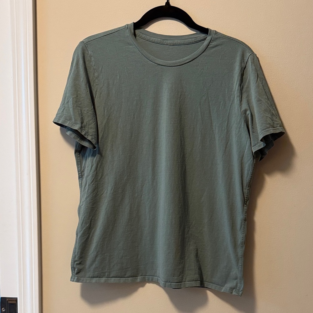 lululemon athletica Sage Green Short Sleeve Tee